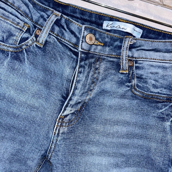 KanCan Distressed Skinny Jeans — W24in - Picture 3 of 7